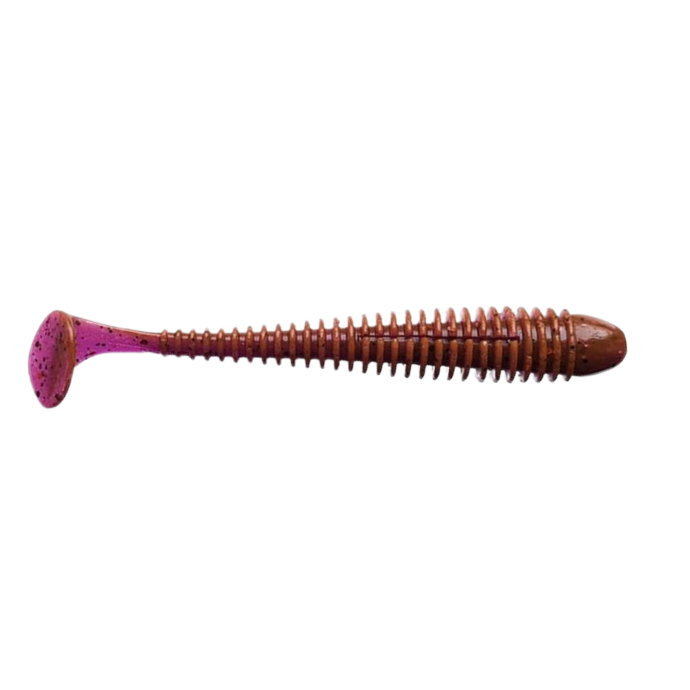 Crazy Fish 3" Vibro Worm Soft Plastic Fishing Lure