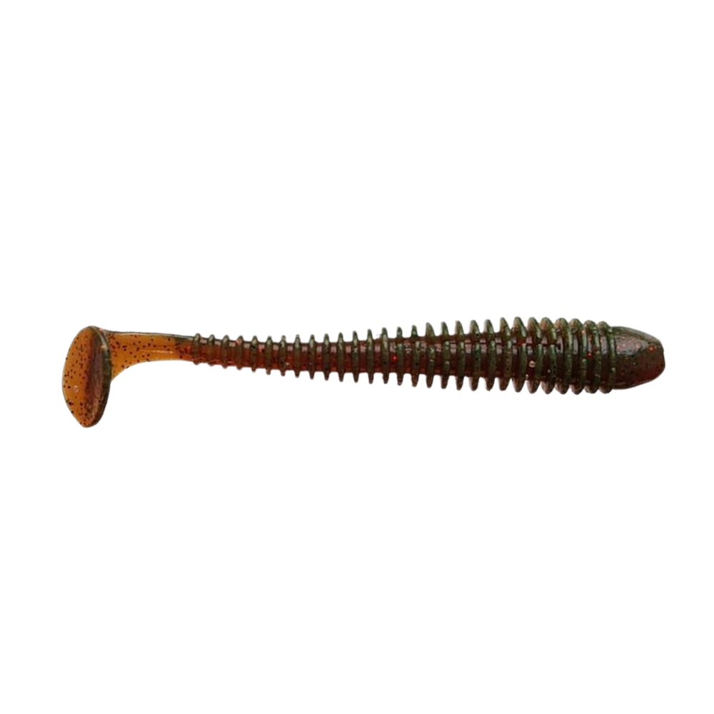 Crazy Fish 3" Vibro Worm Soft Plastic Fishing Lure