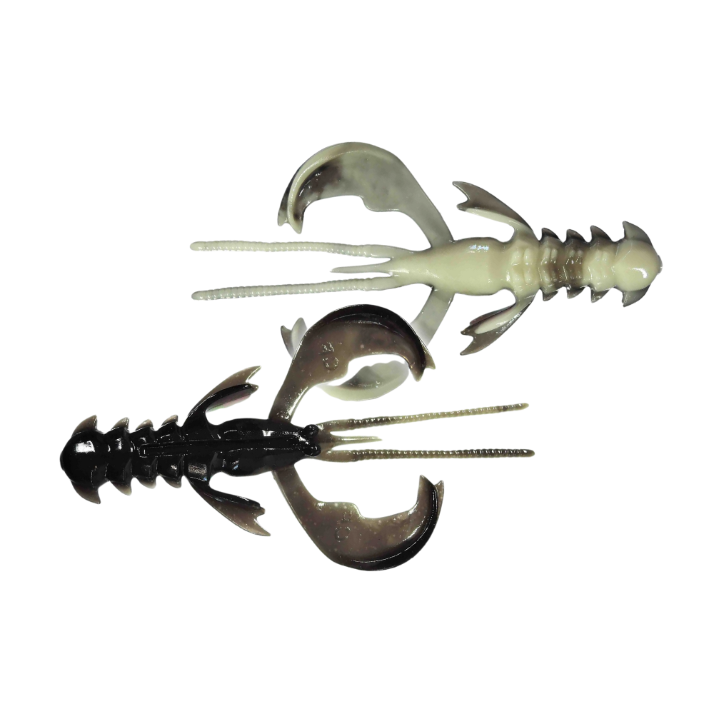 Crazy Fish Nimble 4" Large Soft Plastic Lure for Jigging