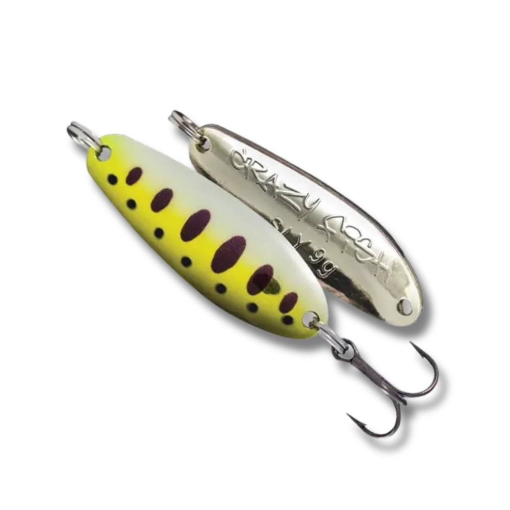 Crazy Fish Sly 1/3 oz Metal Spoon for Spinning Fishing