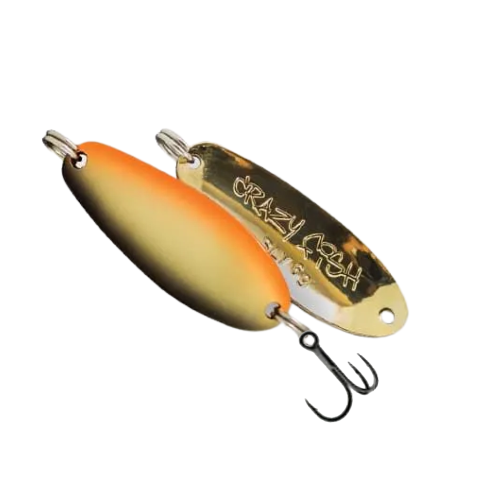 Crazy Fish Sly 1/3 oz Metal Spoon for Spinning Fishing
