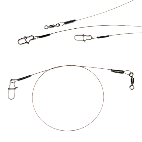 Steel Fishing Leader by DS AFW 1x7 Wire for Lures