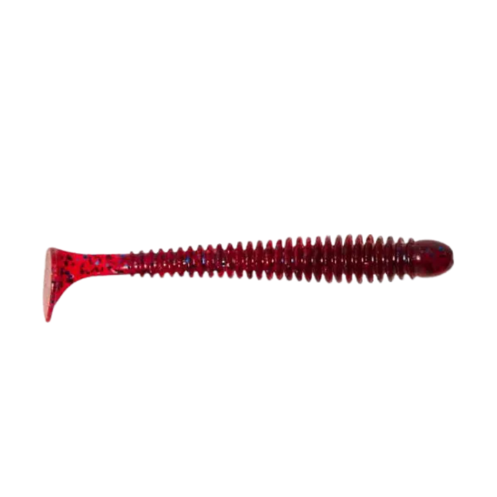 Crazy Fish 3" Vibro Worm Soft Plastic Fishing Lure