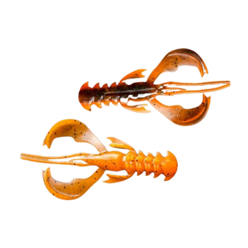 Crazy Fish Nimble 2.5" Craw Style Soft Lure for Spinning