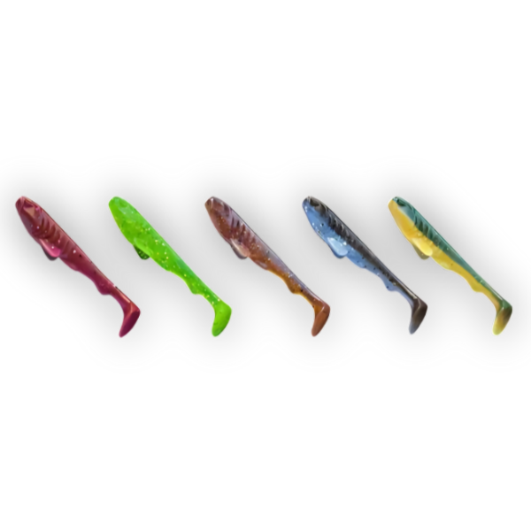 Crazy Fish Tough 2.8" Mix Soft Plastic Fishing Lure