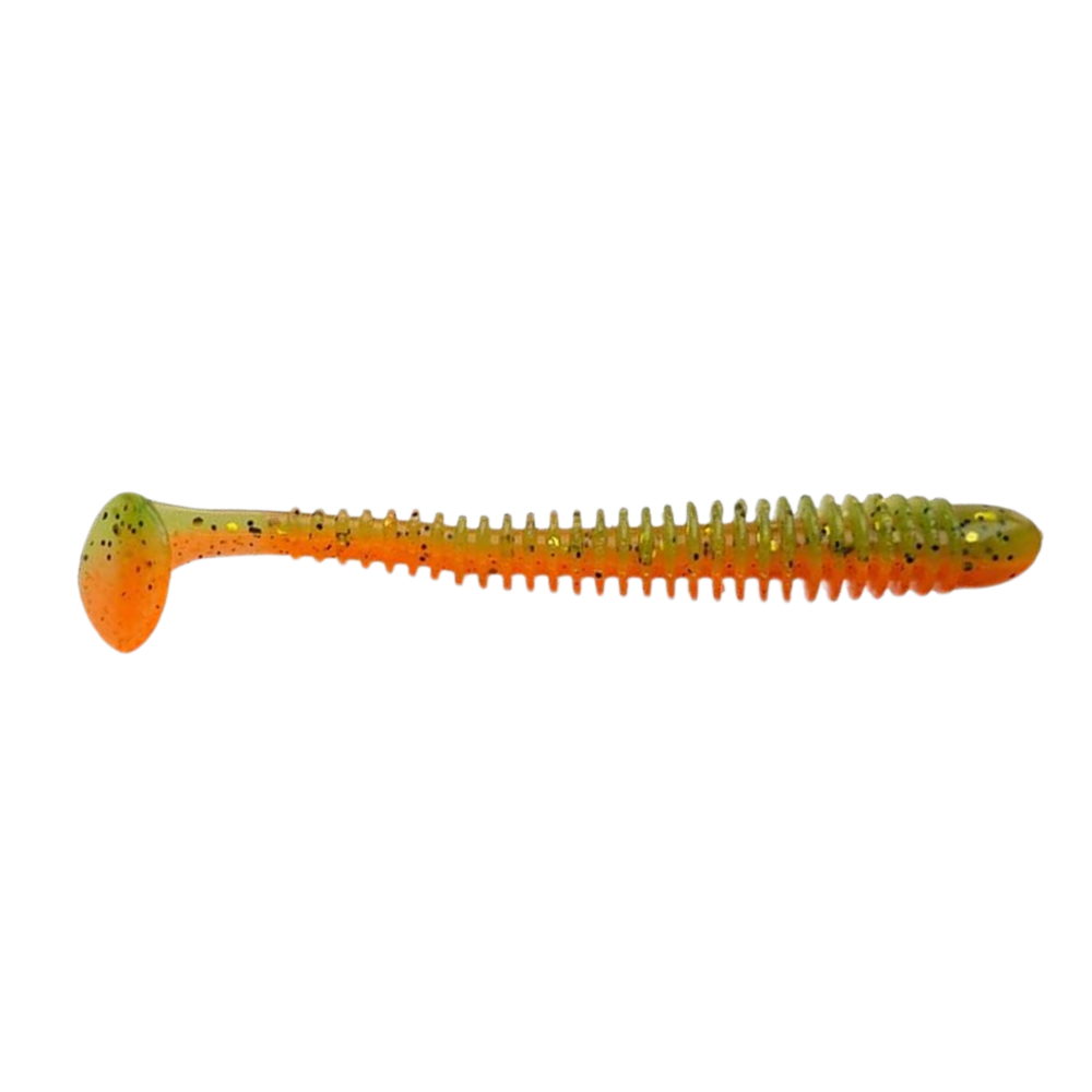Crazy Fish 4" Vibro Worm Soft Plastic Fishing Lure