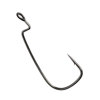 Crazy Fish Offset Joint Hook Weedless Hook for Soft Lures
