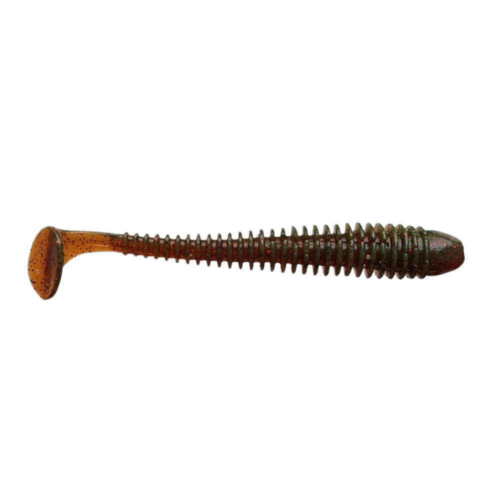 Crazy Fish 4" Vibro Worm Soft Plastic Fishing Lure