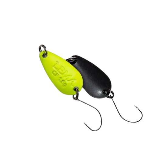 Crazy Fish Lema 1/18 oz Ultralight Micro Spoon Lure for Perch & Trout