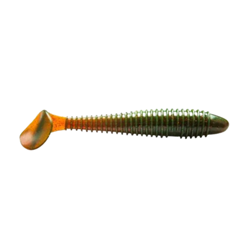 Crazy Fish Vibro Fat 4.7"Soft Bait for Bass, Walleye, Pike