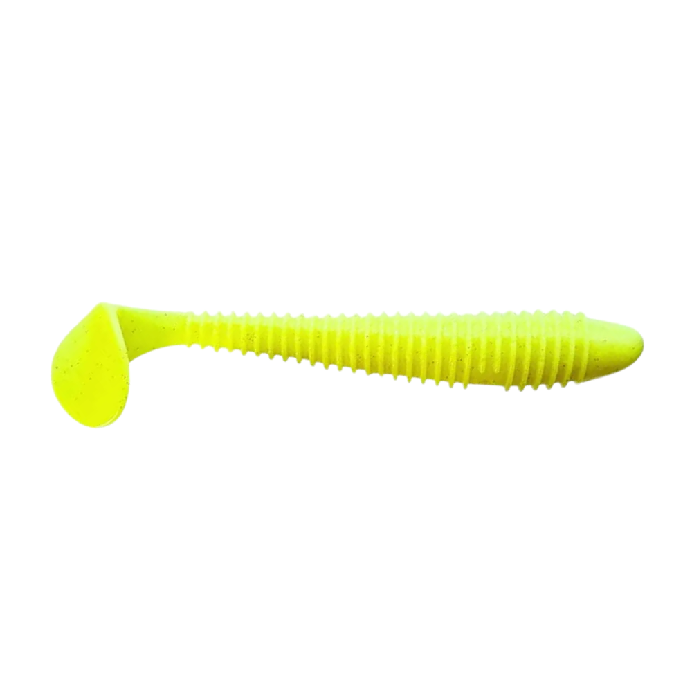 Crazy Fish Vibro Fat 5.8" Soft Bait for Bass, Walleye, Pike