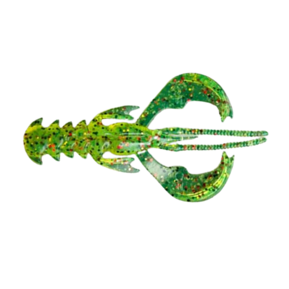 Crazy Fish Nimble 2.5" Craw Style Soft Lure for Spinning