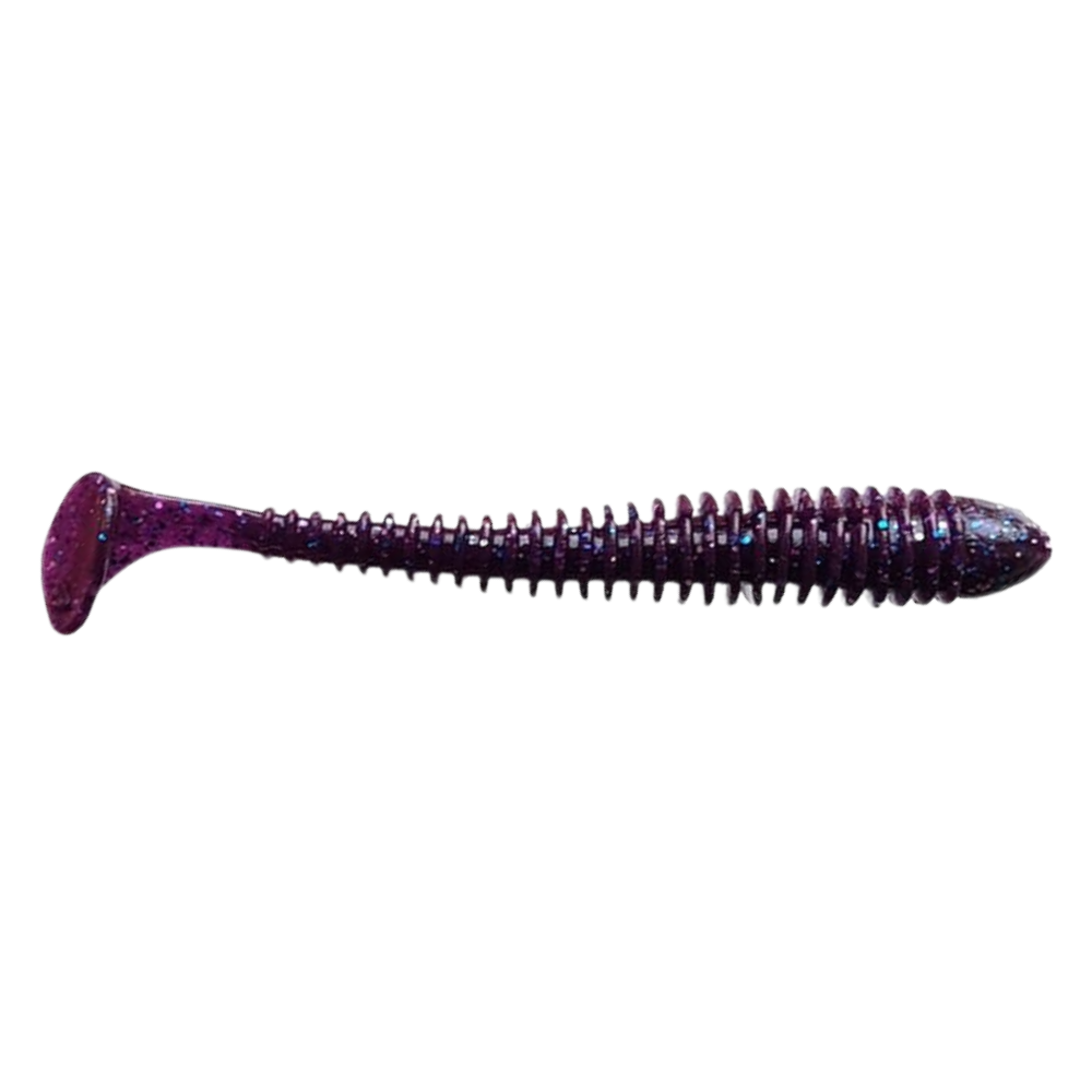Crazy Fish 5" Vibro Worm Soft Plastic Fishing Lure