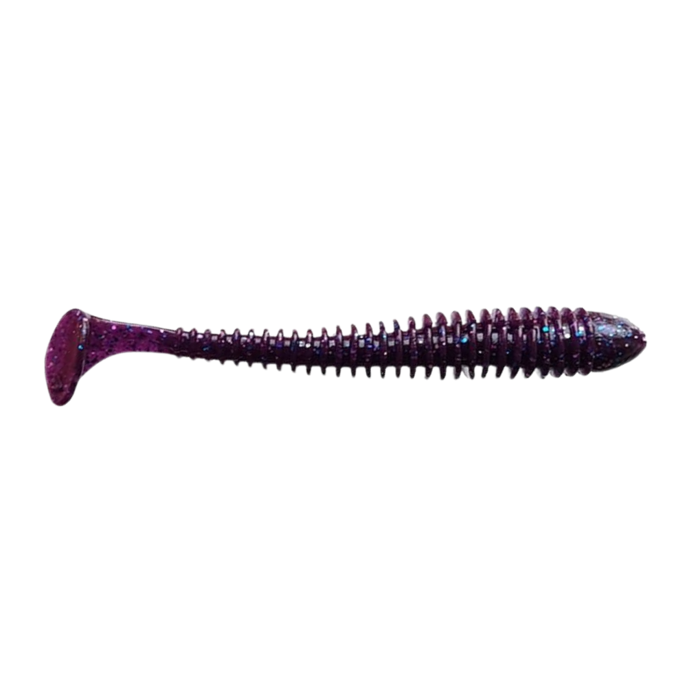 Crazy Fish 3" Vibro Worm Soft Plastic Fishing Lure