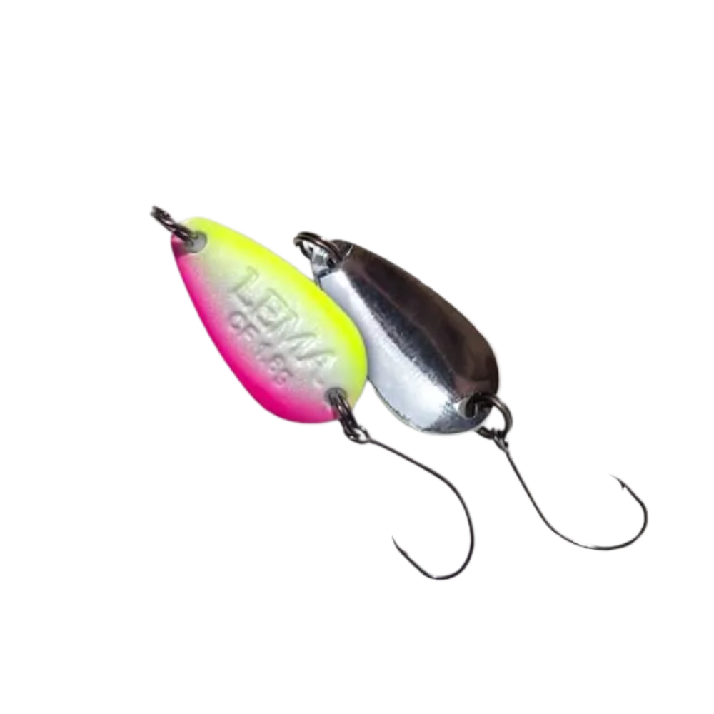 Crazy Fish Lema 1/18 oz Ultralight Micro Spoon Lure for Perch & Trout