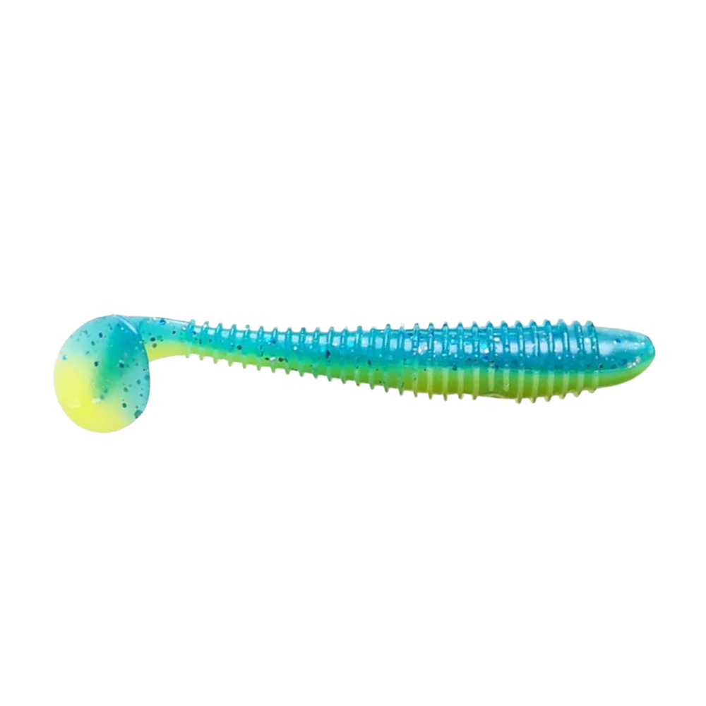 Crazy Fish Vibro Fat 4.7"Soft Bait for Bass, Walleye, Pike