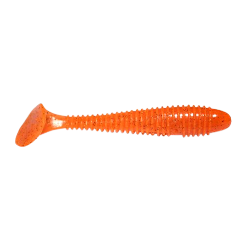Crazy Fish Vibro Fat 4" Soft Bait for Bass, Walleye, Pike