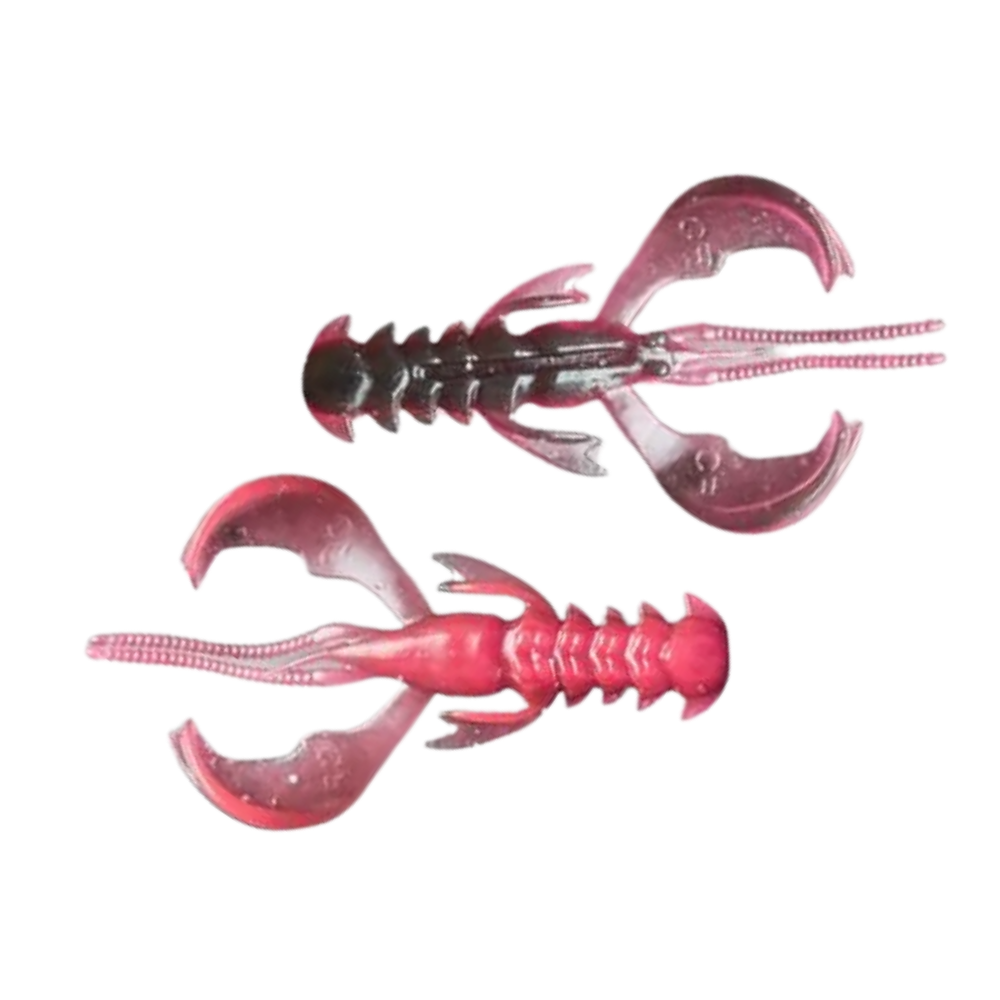 Crazy Fish Nimble 2.5" Craw Style Soft Lure for Spinning