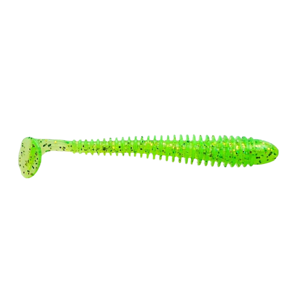 Crazy Fish 3" Vibro Worm Soft Plastic Fishing Lure