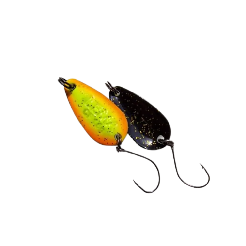Crazy Fish Lema 1/18 oz Ultralight Micro Spoon Lure for Perch & Trout