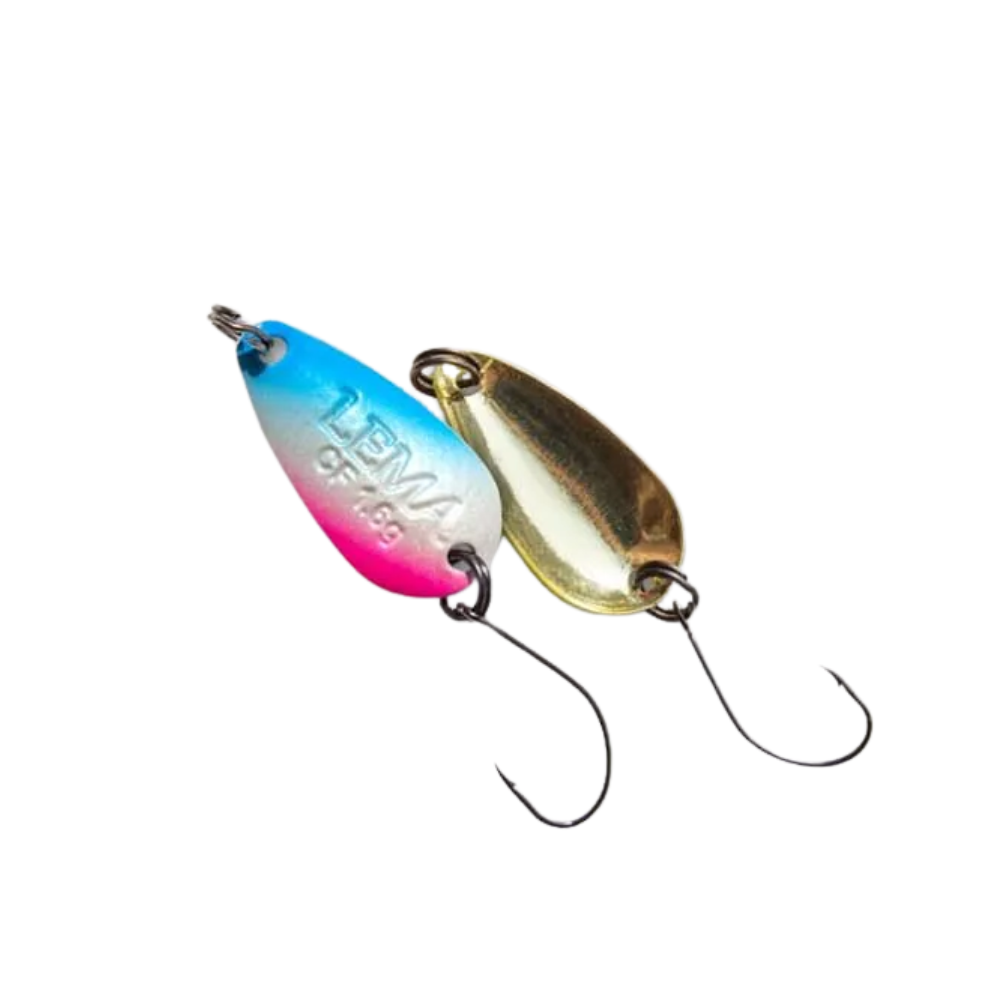 Crazy Fish Lema 1/18 oz Ultralight Micro Spoon Lure for Perch & Trout