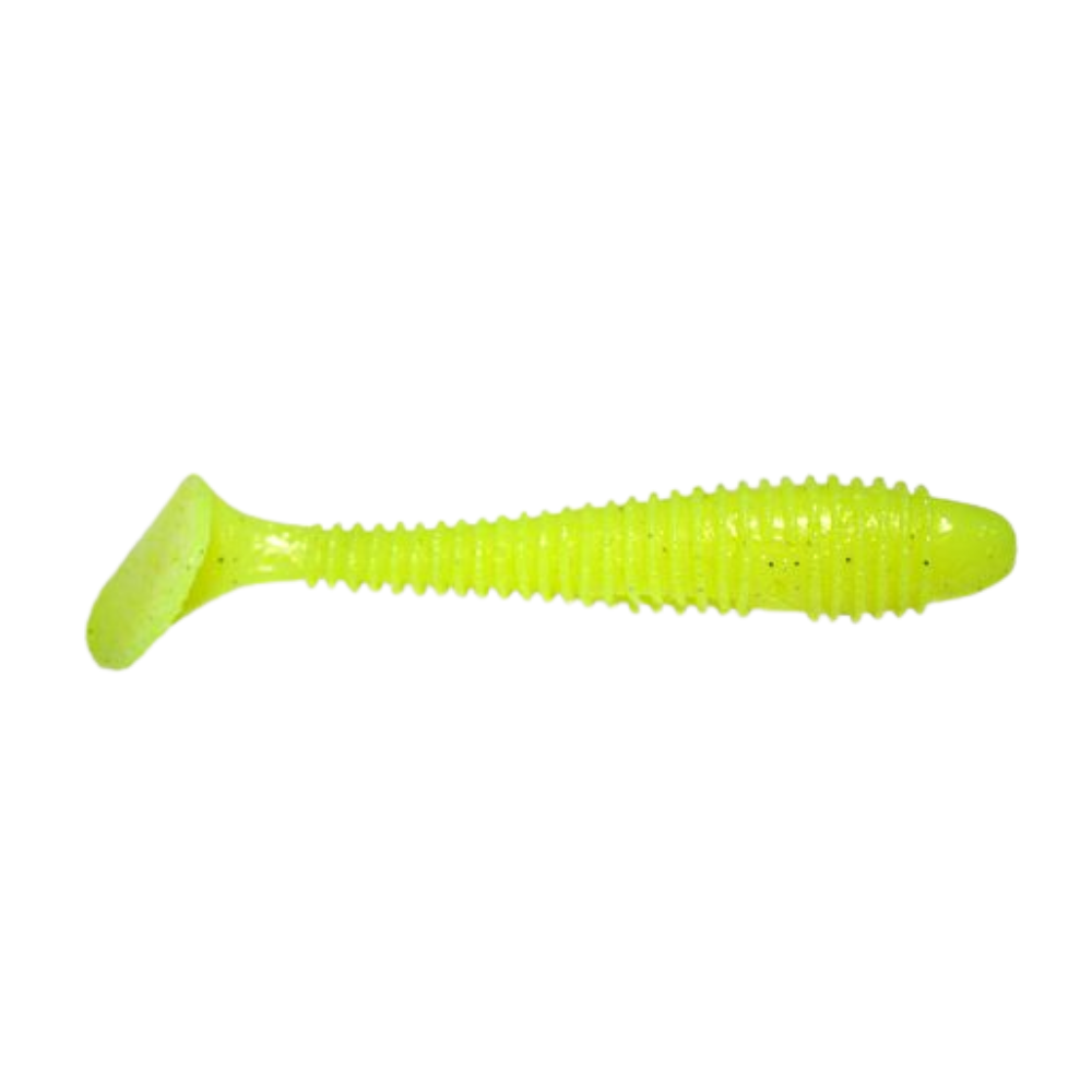 Crazy Fish Vibro Fat 4.7"Soft Bait for Bass, Walleye, Pike