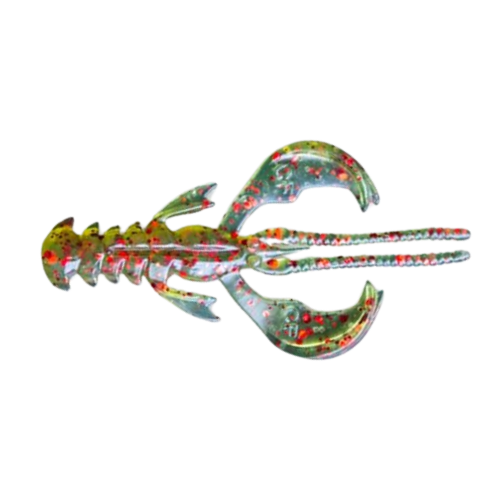 Crazy Fish Nimble 2.5" Craw Style Soft Lure for Spinning