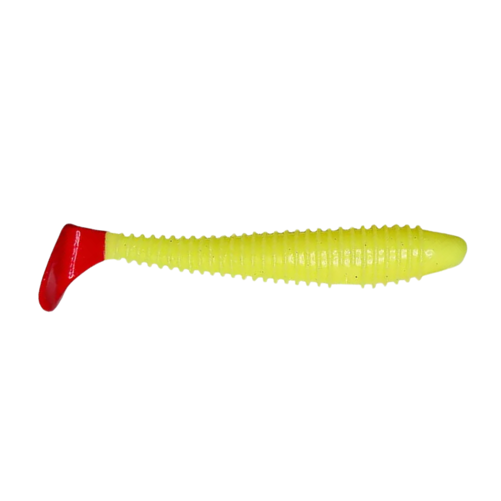 Crazy Fish Vibro Fat 5.8" Soft Bait for Bass, Walleye, Pike