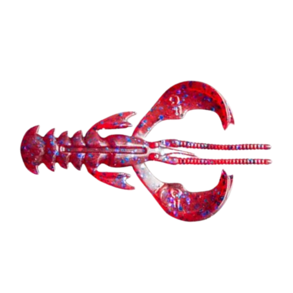 Crazy Fish Nimble 2.5" Craw Style Soft Lure for Spinning