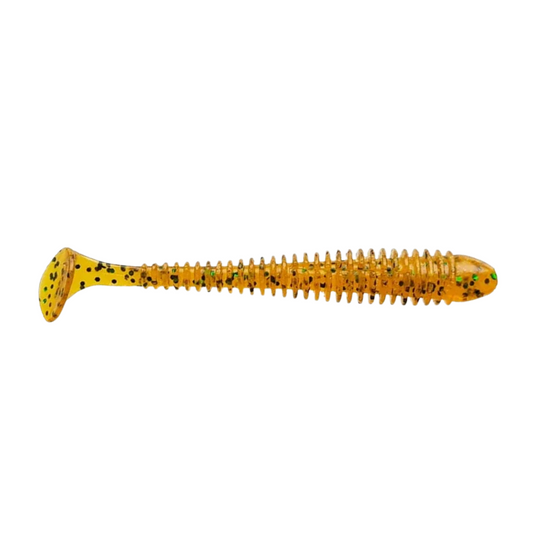 Crazy Fish 3" Vibro Worm Soft Plastic Fishing Lure