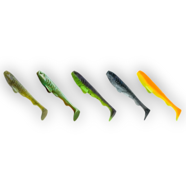 Crazy Fish Tough 2.8" Mix Soft Plastic Fishing Lure