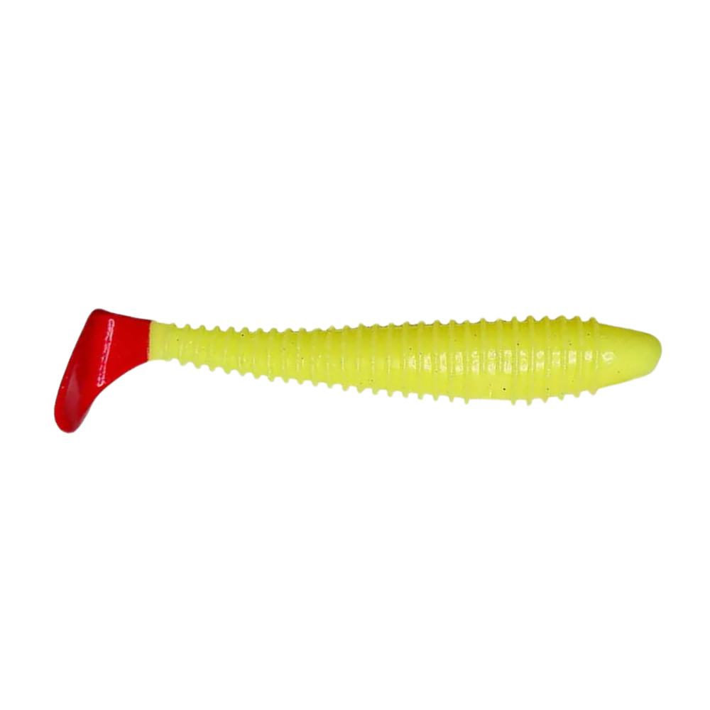 Crazy Fish Vibro Fat 4.7"Soft Bait for Bass, Walleye, Pike