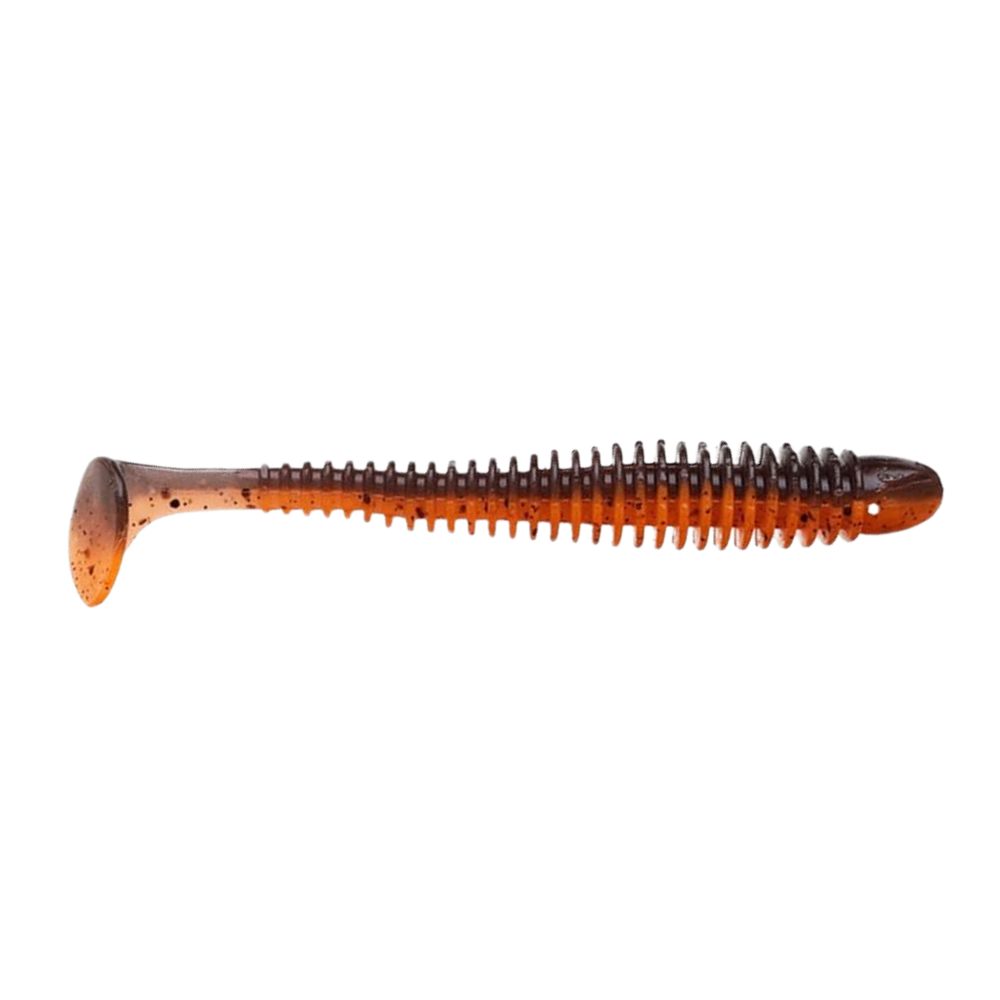 Crazy Fish 4" Vibro Worm Soft Plastic Fishing Lure